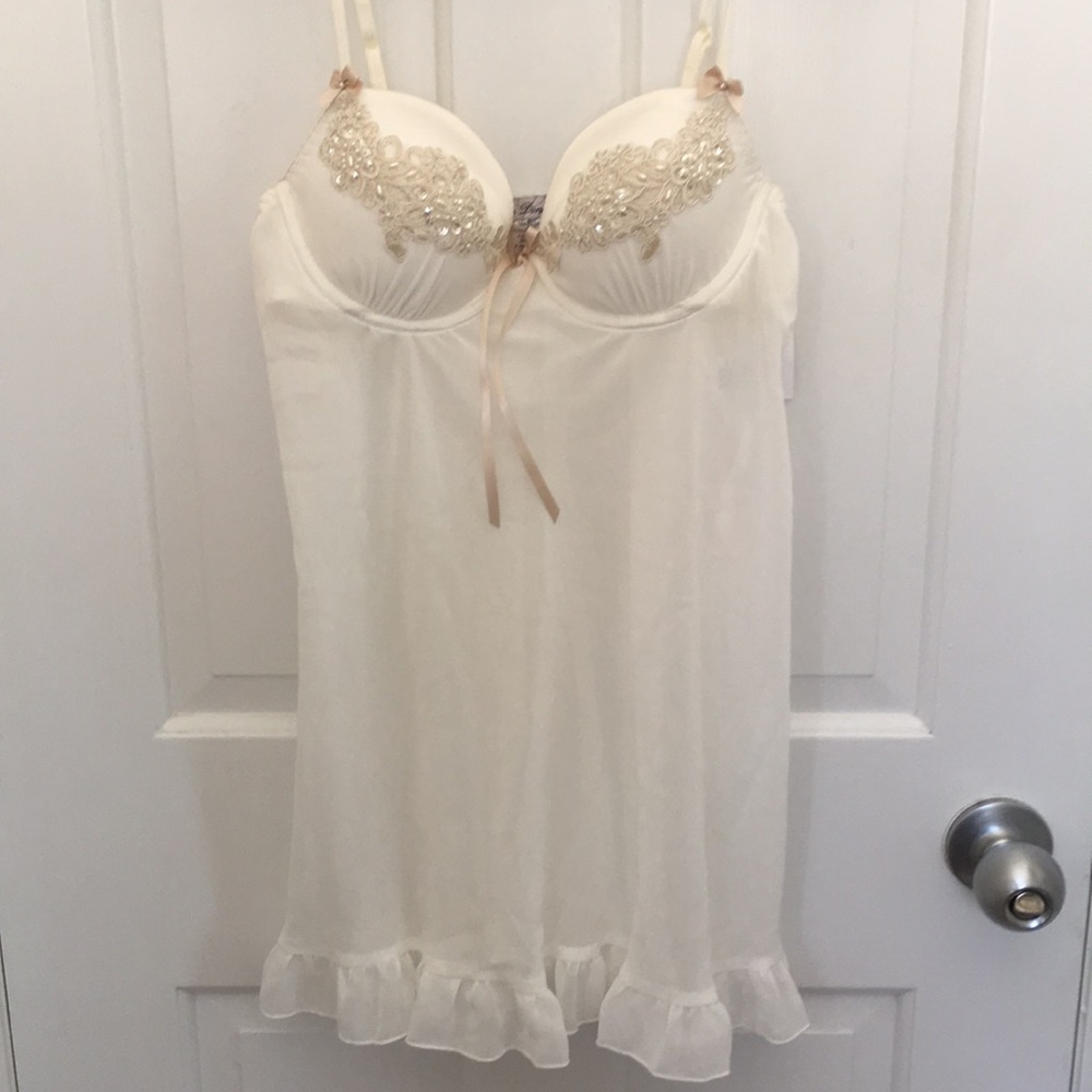 New Linea Donatello Babydoll & Thong Lingerie Set